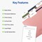 Avery Printable Mini-Sheets File Folder Labels, 2/3" x 3-7/16", Matte White, Permanent Adhesive, Laser/Inkjet Printable, 300 Blank Filing Labels (2181)
